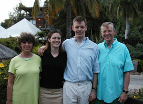 Picture: Jess and Rick with Rick's Parents