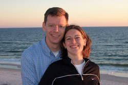 Picture of Jess and Rick at Seaside, Florida